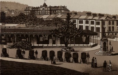 Buxton: Heiße Bäder und Kolonnade von English School