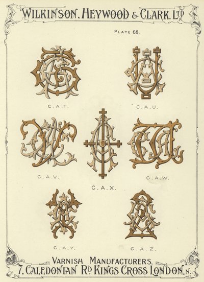 CAT, CAU, CAV, CAX, CAW, CAY, CAZ von English School