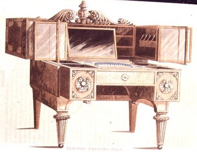 Schminkkoffer, Tafel 136 aus Ackermann