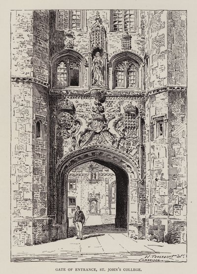 Cambridge: Eingangstor des St. John
