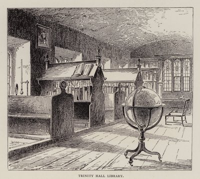 Cambridge: Trinity Hall Bibliothek von English School