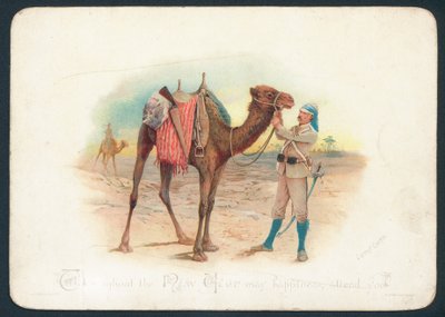 Camel Corps Weihnachtskarte von English School