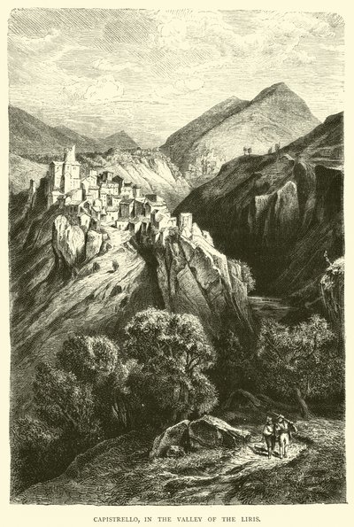 Capistrello, im Tal des Liris von English School