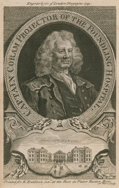 Kapitän Coram, Initiator des Findelhauses von English School