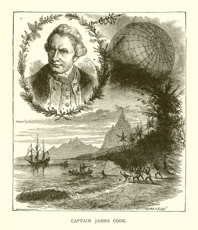 Kapitän James Cook von English School