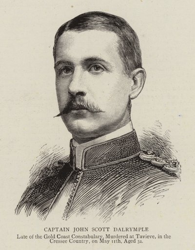 Kapitän John Scott Dalrymple (Gravur) von English School