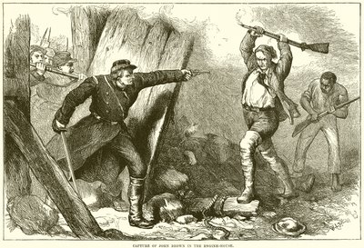 Gefangennahme von John Brown im Maschinenhaus von English School