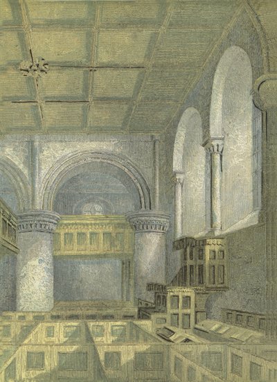 Carlisle Kathedrale, Teil des Kirchenschiffs von English School