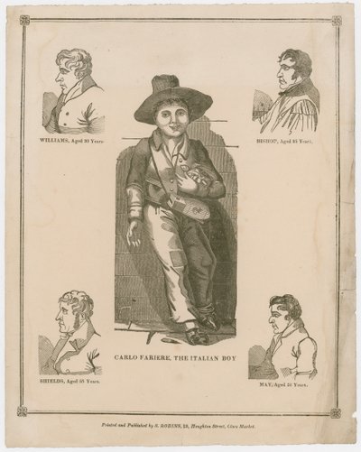 Carlo Fariere, der italienische Junge von English School