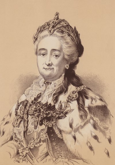 Katharina die Große, Kaiserin von Russland von English School