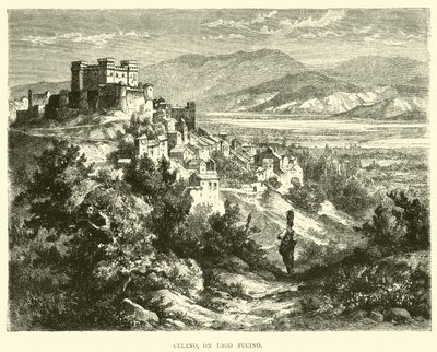 Celano, am Lago Fucino von English School