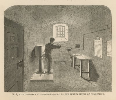 Zelle im Surrey House of Correction von English School