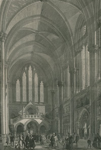 Zentralhalle der Royal Courts of Justice von English School