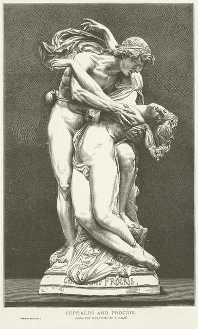 Cephalus und Procris von English School