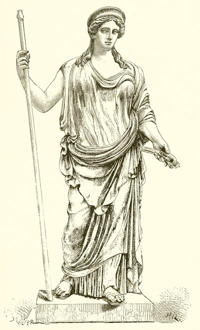 Ceres, gefunden in Ostia 1856 (Vatikanisches Museum) von English School