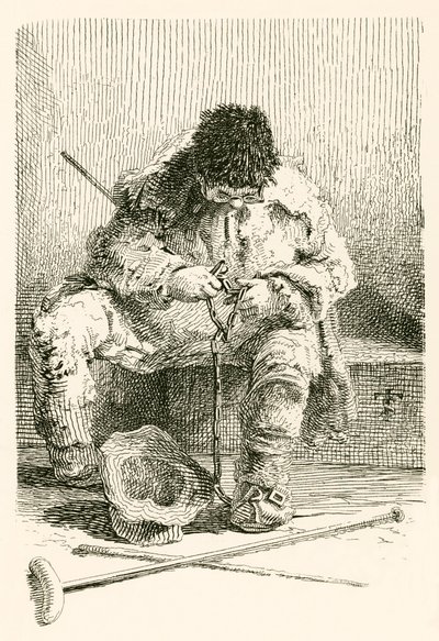 Kettenmacher, der sagte, er sei kein Bettler von English School