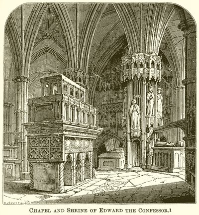 Kapelle und Schrein von Edward dem Bekenner von English School