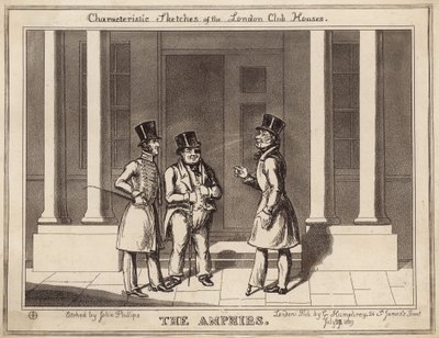 Charakteristische Skizzen der Londoner Clubhäuser: Amphibs von English School