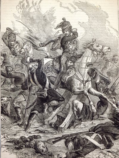 Angriff der Leichten Brigade, Illustration aus 