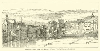 Charing Cross, vom Fluss aus von English School