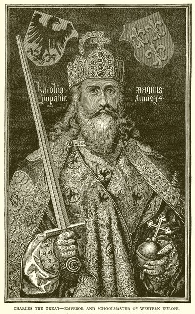 Karl der Große--Kaiser und Schulmeister Westeuropas von English School