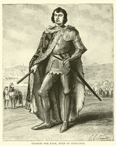 Karl der Kühne, Herzog von Burgund von English School