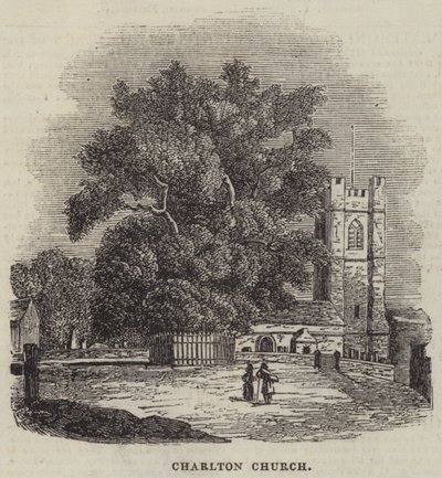 Charlton Kirche (Stich) von English School