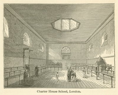 Charterhouse School, London (Stich) von English School