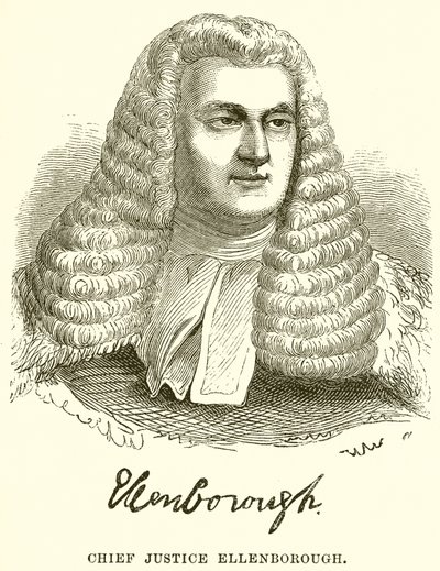 Oberster Richter Ellenborough von English School