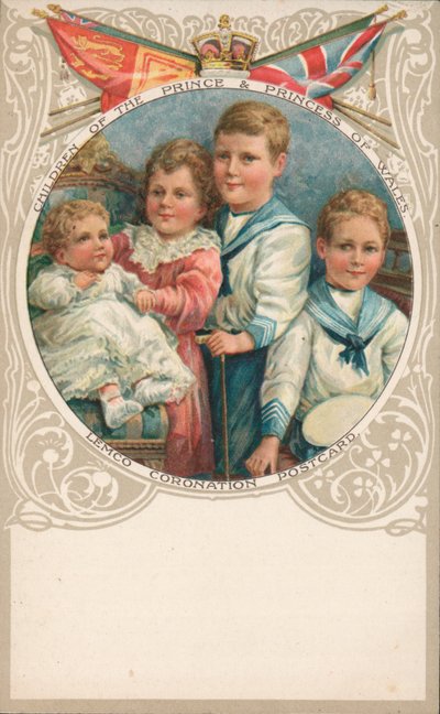 Kinder des Prinzen und der Prinzessin von Wales von English School