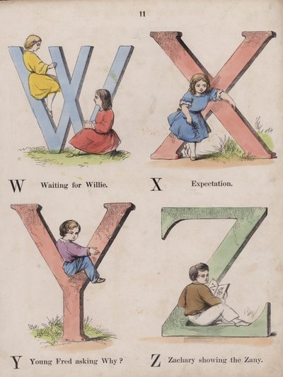 Kinderalphabet von English School