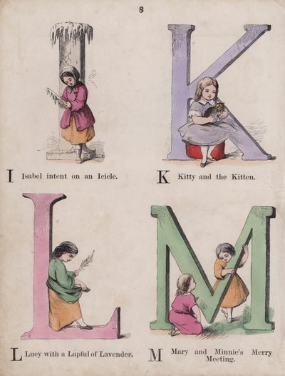 Kinderalphabet von English School