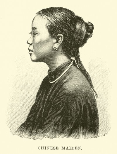 Chinesisches Mädchen von English School
