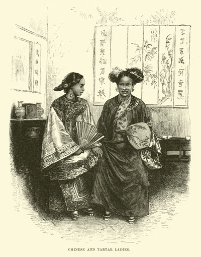 Chinesische und Tartaren Damen von English School