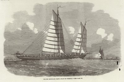 Chinesisches Schmuggelboot, Straße von Formosa von English School