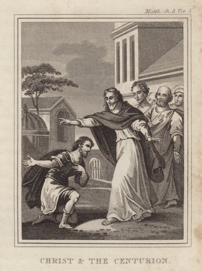 Christus und der Zenturio von English School