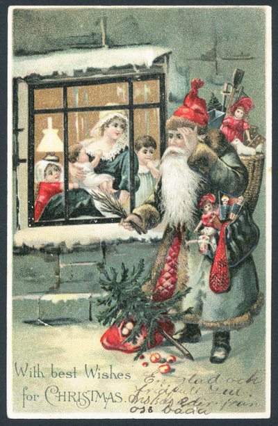 Weihnachtskarte von English School