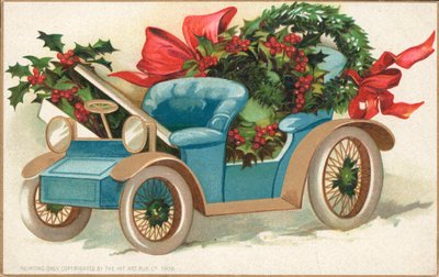 Weihnachtsauto von English School