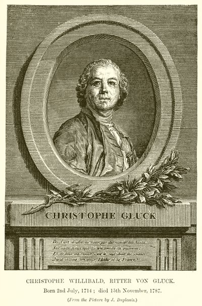 Christoph Willibald, Ritter von Gluck von English School