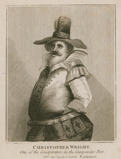 Christopher Wright, einer der Verschwörer der Pulververschwörung von English School