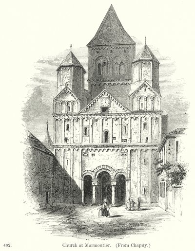 Kirche in Marmoutier von English School
