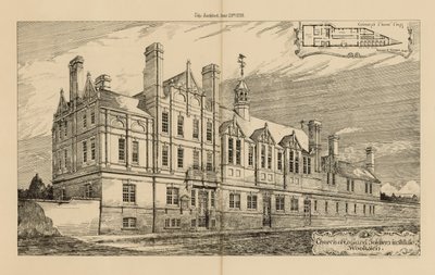 Soldateninstitut der Kirche von England in Woolwich von English School