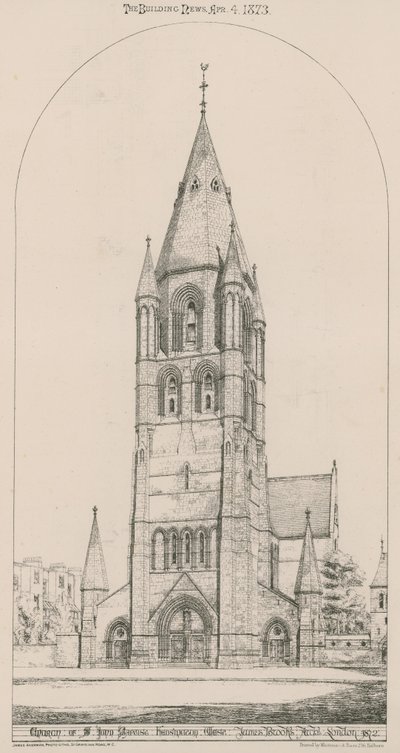Kirche St. Johannes der Täufer, Kensington von English School