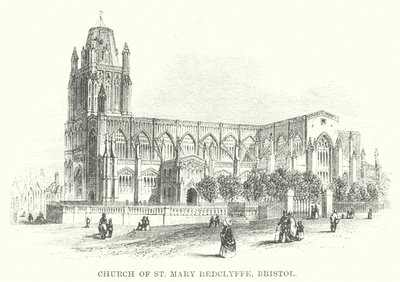 Kirche St. Mary Redcliffe, Bristol von English School