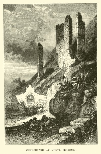 Kirchhof bei Monte Serrone von English School