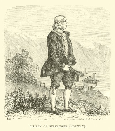 Bürger von Stavanger, Norwegen von English School