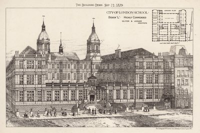 City of London School; hochgelobtes Design von English School