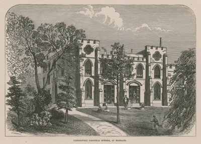 Clerkenwell Parochial Schools in Highgate, London von English School