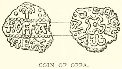 Münze von Offa von English School