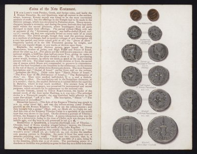 Münzen des Neuen Testaments von English School